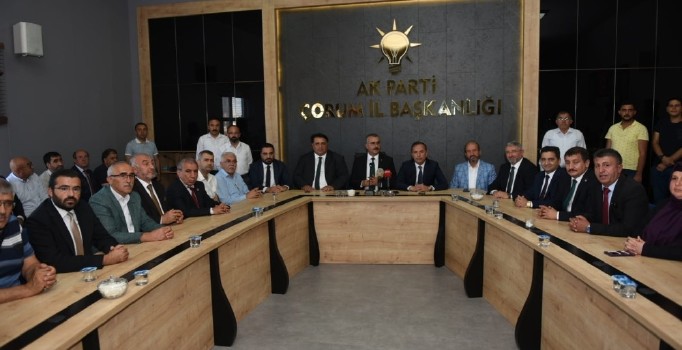 AK Parti Çorum Teşkilatlarında bayramlaşma