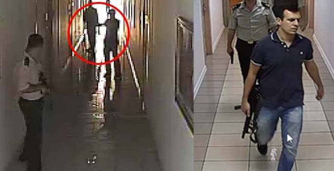 15 Temmuz'dan yeni görüntüler: Delil karartmak isteyen darbeciler kapılara defalarca ateş açtı