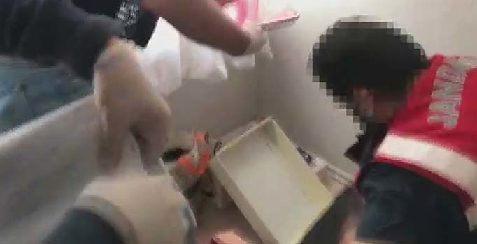 Jandarmadan uyuşturucu operasyonu: 72 bin hap ele geçirildi