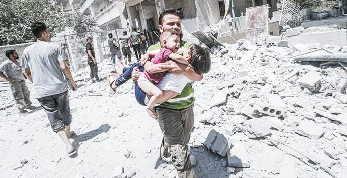 'Güvensiz bölge'de katliam sürüyor