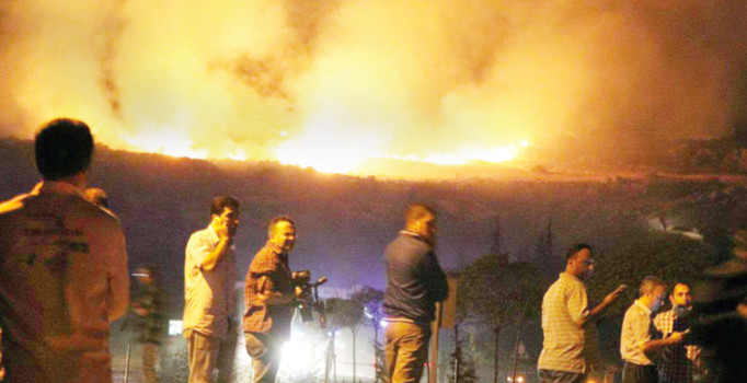 Afyonkarahisar'da 25 askerin şehit olduğu patlamanın tatbikatı yapıldı
