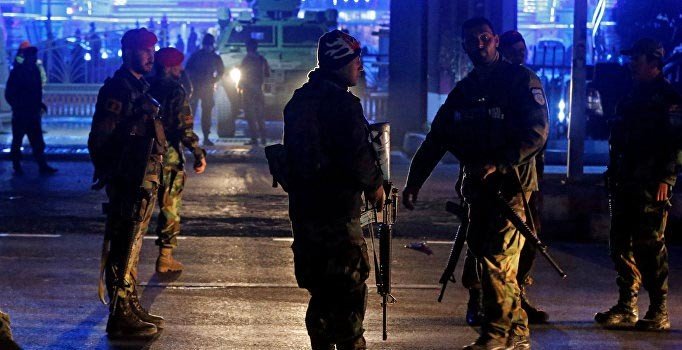 Afganistan’da 1 ton patlayıcı ele geçirildi