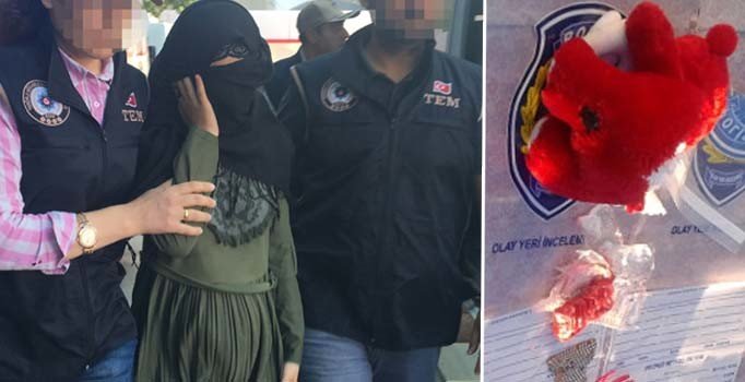 Yakalanan terörist oyuncak ayılı bombayı nasıl patlatacağını itiraf etti