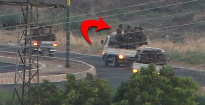 Mardin'den görüntülendiler: 3 kamyonette 50 terörist