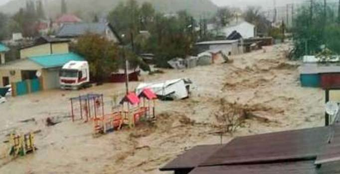 Rusya'nın Soçi kentinde sel felaketi