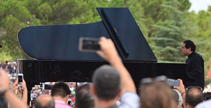 Kaz Dağları'nda konser veren Fazıl Say'dan mesaj: Yaşatalım