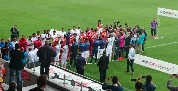 Rize’de Galatasaray alkışlandı