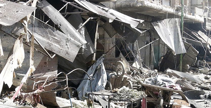 İdlib'de pazar yerine saldırı: 4 ölü, 15 yaralı