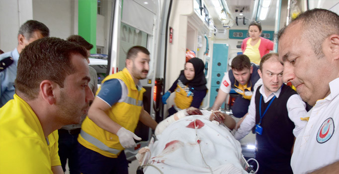 Giresun-Gümüşhane sınırında bulunan barajda mayın patladı: 1 yaralı