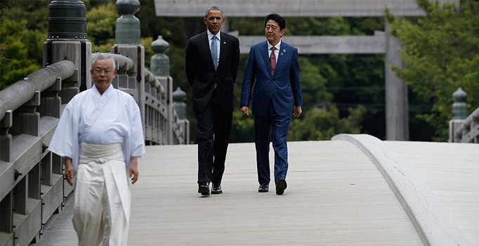 Sanayileşmiş 7 ülkenin liderlerini bir araya getiren G7 Zirvesi başladı