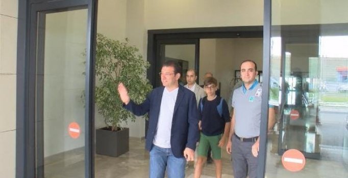 Ekrem İmamoğlu Bodrum'dan döndü