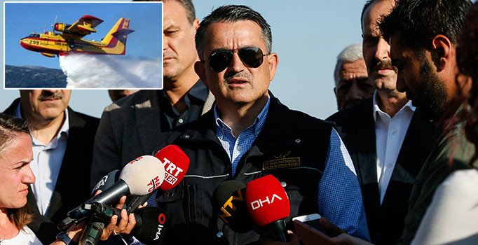 Bakandan THK’nin yangın uçağı kullanılmıyor iddialarına cevap: Uçmak isteyen buyursun!