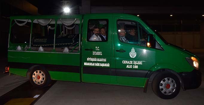 Haluk Dursun'un cenazesi İstanbul'a getirildi