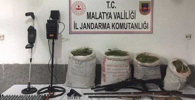 Malatya'da uyuşturucu operasyonu: 55 kilo kubar esrar
