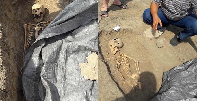 Rusya'dan işgali altındaki Kırım'da Müslüman mezarlığı üzerine inşaat