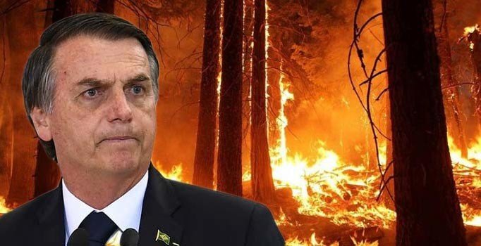 Bolsonaro: Orman yangınlarını çevreci STK'lar çıkardı