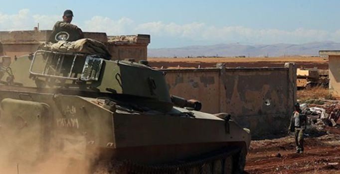 Esed rejiminden TSK gözlem noktasına taciz ateşi