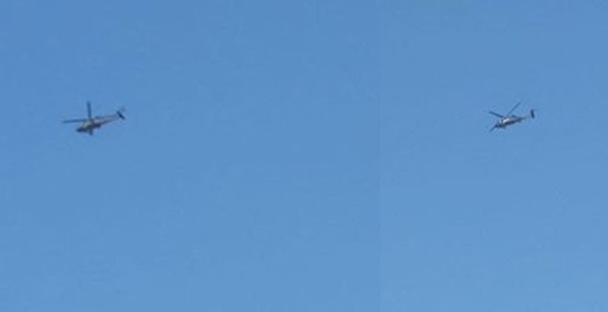 Türk-ABD ortak harekatında Fırat’ın doğusunda ilk ortak helikopter uçuşu