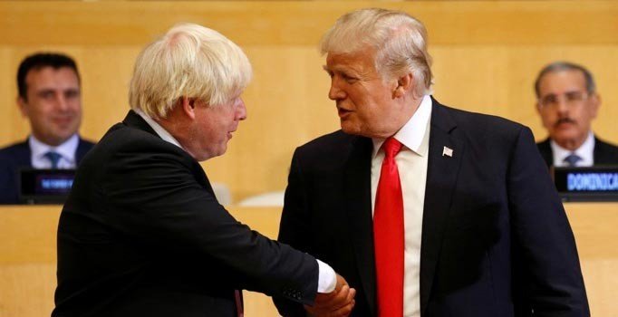 Donald Trump ve Boris Johnson, G7 Zirvesi kapsamında ikili görüştü