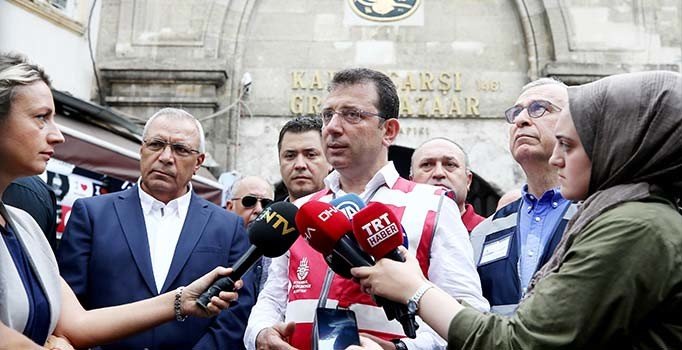 İmamoğlu: Miting alanından bize göndermeler yapmasının anlamı yok