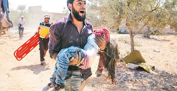 Siviller can derdinde, ABD ile Rusya oyun derdinde