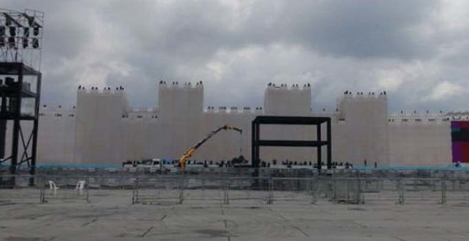 Yenikapı'da İstanbul'un fethinin 563. yılı Fetih şöleni için büyük hazırlık