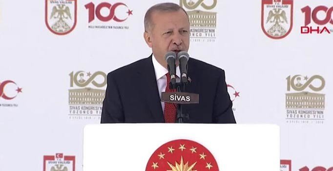 Erdoğan: Vatanımıza, bayrağımıza, istiklalimize uzanan her eli kırdık, yine kıracağız