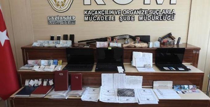 Gaziantep'te tefecilik operasyonu: 17 gözaltı