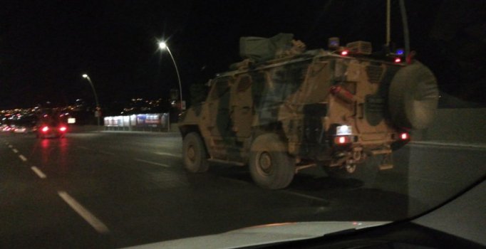 Suriye sınırına sevkiyat sürüyor