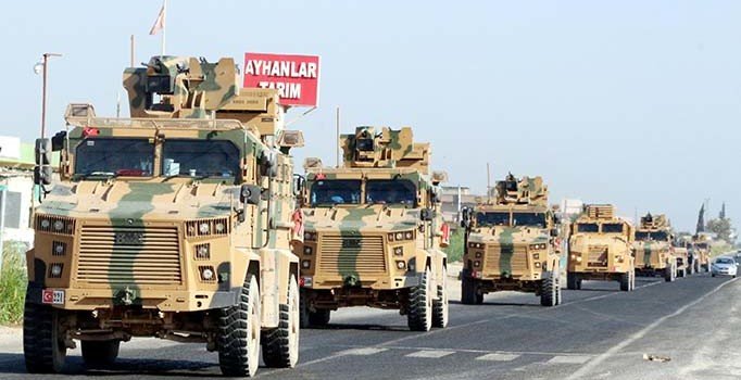 ABD ile ilk ortak kara devriye öncesi sınıra askeri sevkiyat