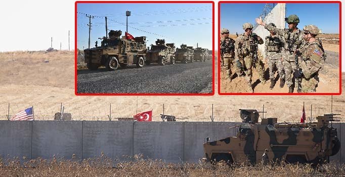 Son dakika | Fırat'ın doğusuna ortak kara devriyesi başladı