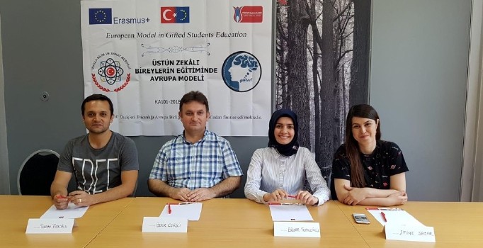 BİLSEM öğretmenlerine Avrupa’da eğitim