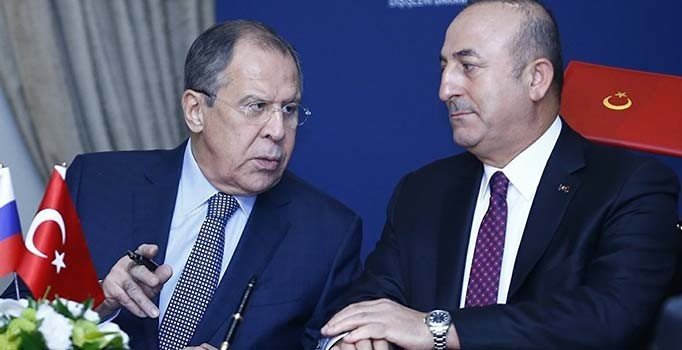 Bakan Çavuşoğlu ile mevkidaşı Lavrov arasında görüşme