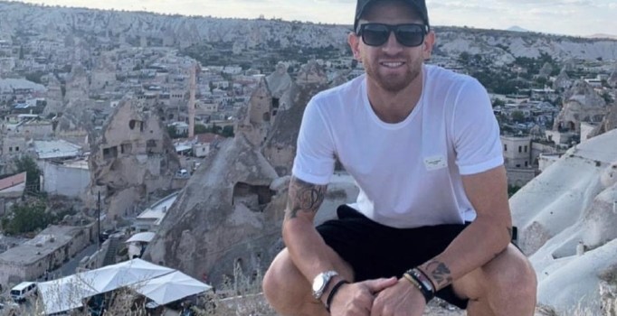 Pedro Hernique Kapadokya’yı gezdi