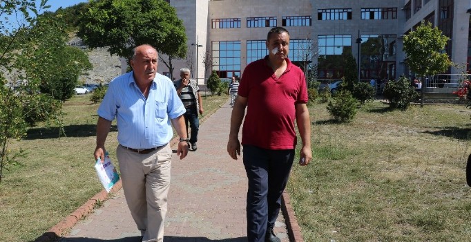 Terörle mücadele gazisine asfalt dayağı