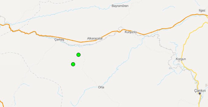 Çankırı'da üst üste 2 deprem | Ankara'da da hissedildi (Son depremler)