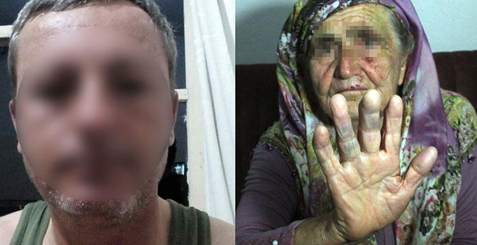 80 yaşındaki kadına tecavüze yeltenip darp eden sapık tutuklandı