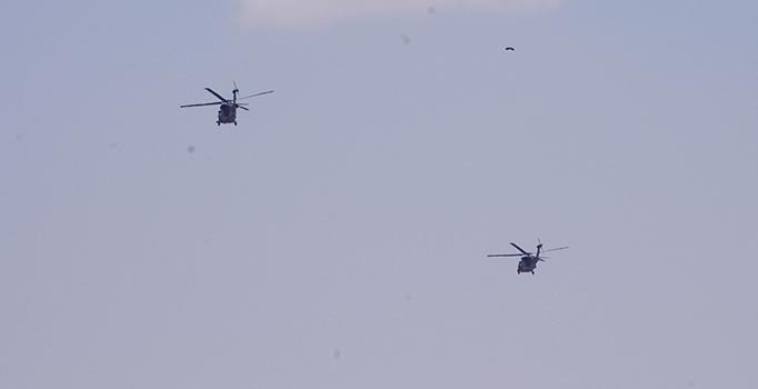 Fıratın doğusu'nda 5'inci hava devriyesi başladı