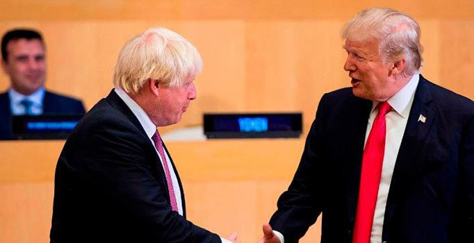 Johnson ve Trump telefonda görüştü