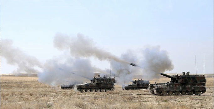 Son dakika: TSK ve koalisyon güçleri IŞİD mevzilerini vurdu