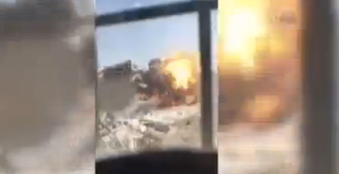 Mardin'in Nusaybin ilçesindeki hain tuzak kameralara yansıdı