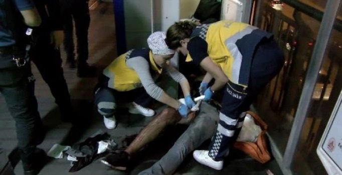 Metrobüste yer kapma tartışması kanlı bitti