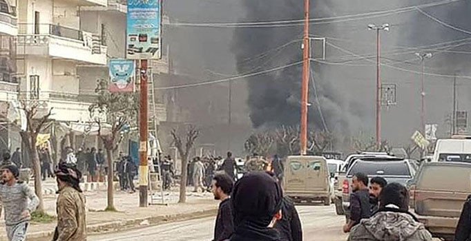 Afrin’de PYD/PKK’dan füzeli saldırı: 1 yaralı