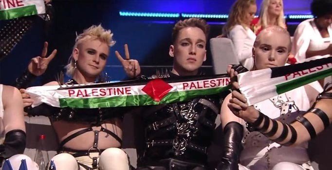 EBU'den İzlanda'ya 'Filistin bayrağı' cezası