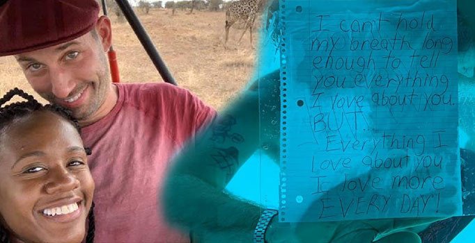 Su altında evlenme teklifi etmek isteyen kişi boğuldu