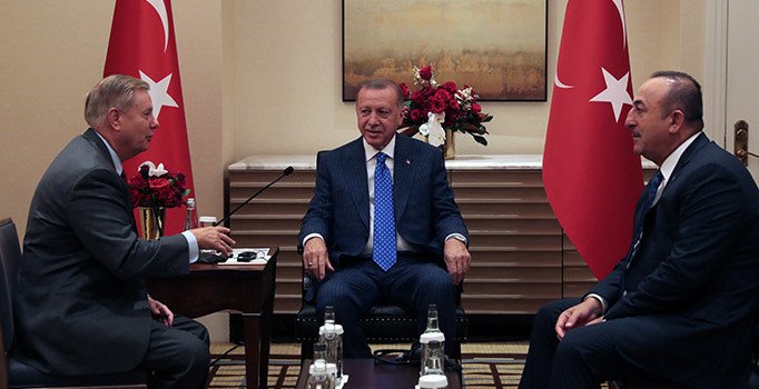 Erdoğan'a görüşen Senatör Graham'dan F-35 mesajı