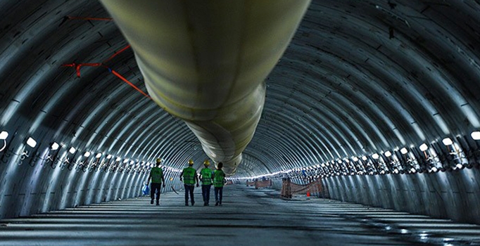 Avrasya tüneli Sarayburnu'na uzandı