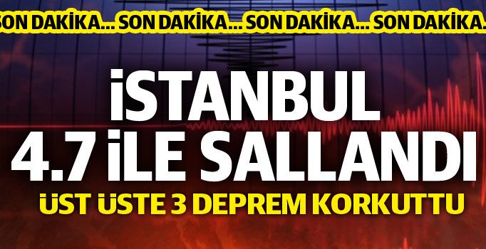 Son Dakika Istanbul Da Deprem Avcilar Ve Silivri Sallandi Son Depremler