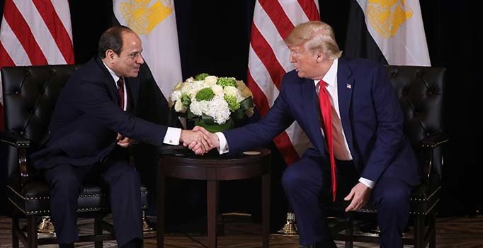 Sisi'yi öven Trump'tan 'protesto' yorumu: Gösterilerden endişe duymuyorum
