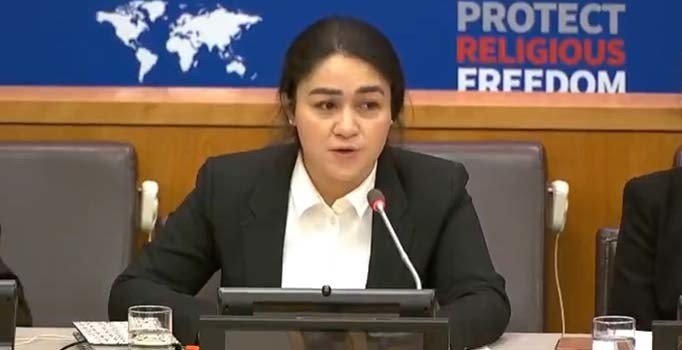 İlham Tohti'nin kızı Cevher İlham BM'de Doğu Türkistan'daki zulmü anlattı